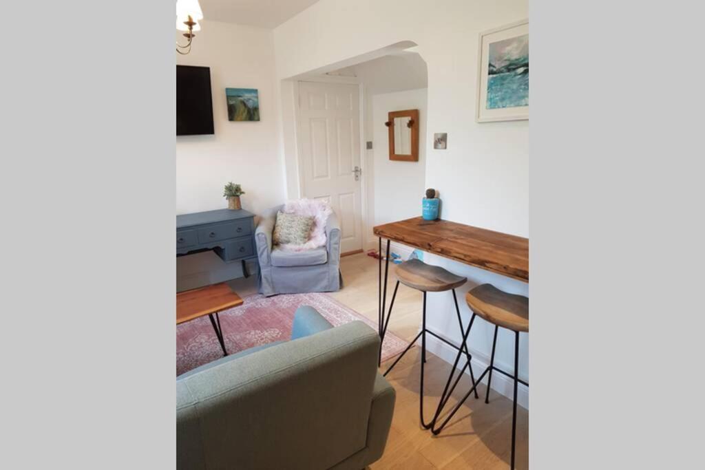 St Ives Apartment Private Parking With Garden 10 Minute Walk Into Town And Beach Zewnętrze zdjęcie
